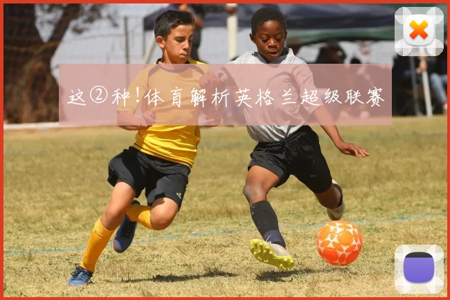 这②种!体育解析英格兰超级联赛